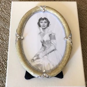 Two’s Company Australian crystal photo frame.